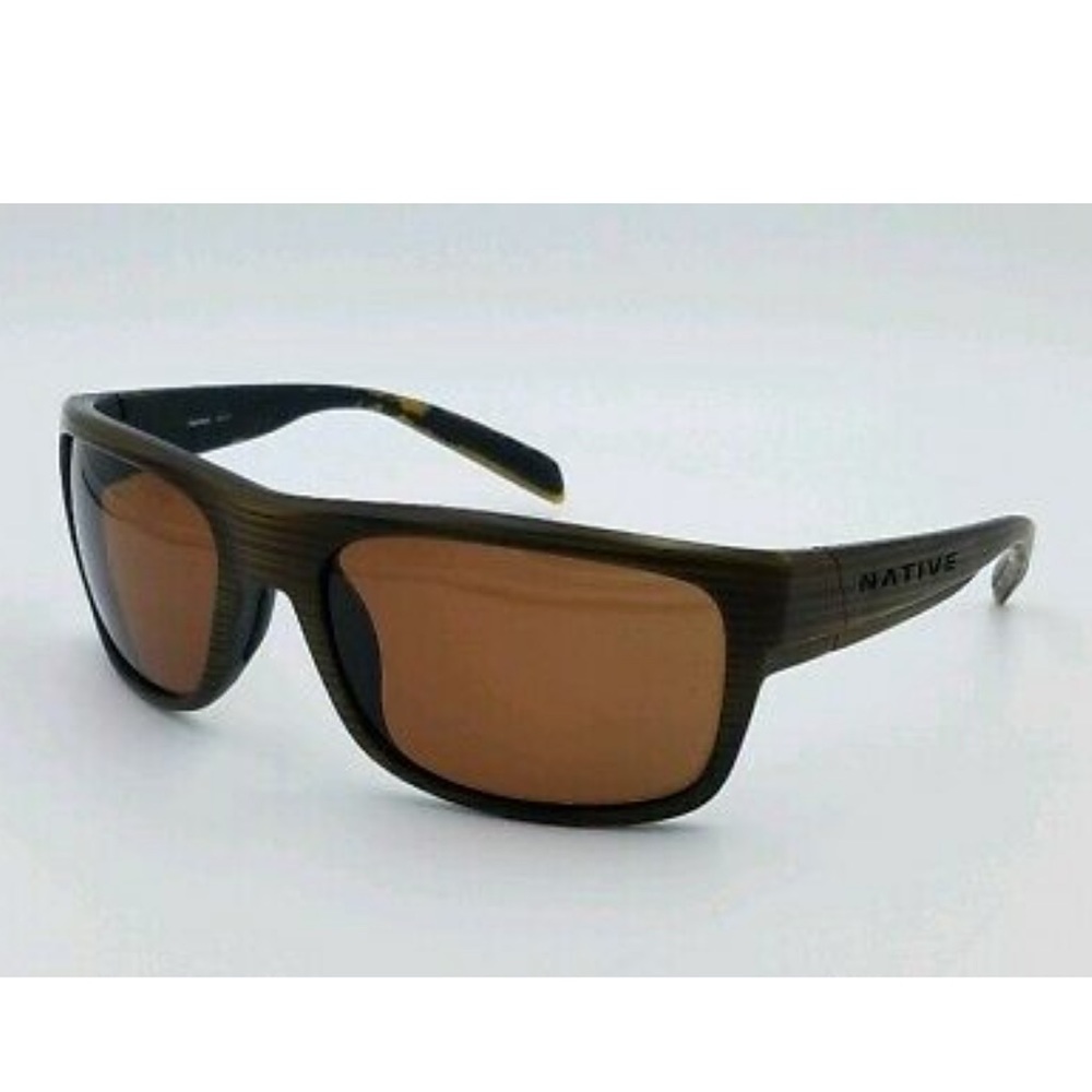 Native Ashdown Wood Polarized Sunglasses with case - Picture 4 of 5